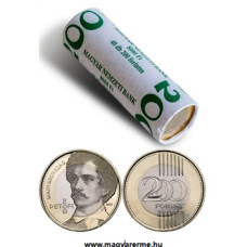2023. évi Petőfi 200 forint színesfém érme, rolni szett , nem volt forgalomba